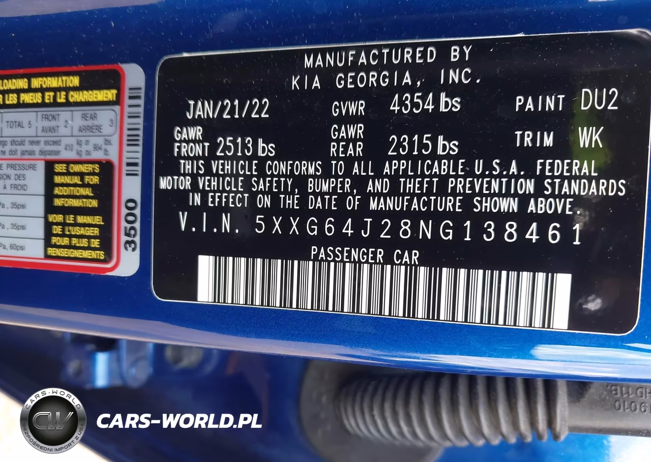 2022 Kia K5 Gt-Line VIN:5XXG64J28NG138461 - 9