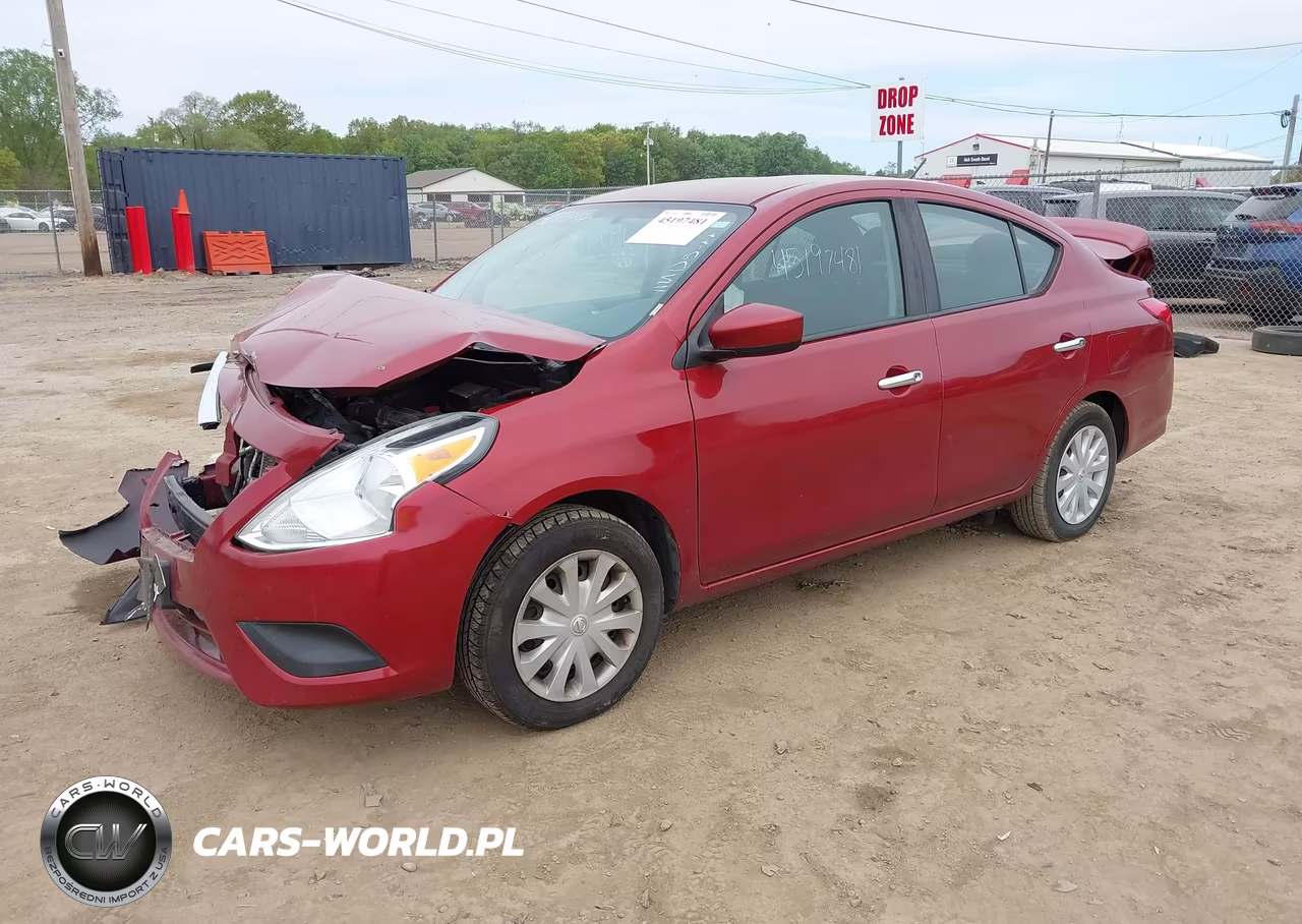 2017 Nissan Versa 1.6 Sv VIN:3N1CN7AP1HK432025 - 2