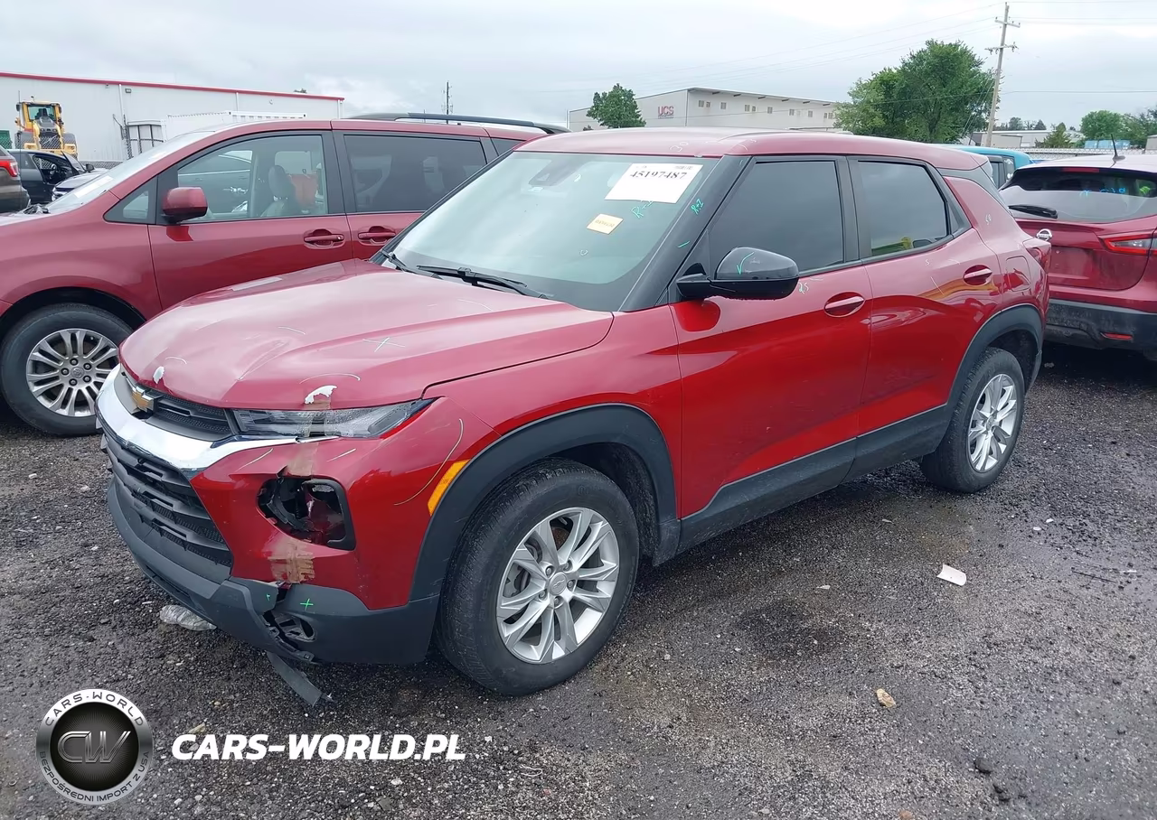 2021 Chevrolet Trailblazer Fwd Ls VIN:KL79MMS20MB127551 - 2