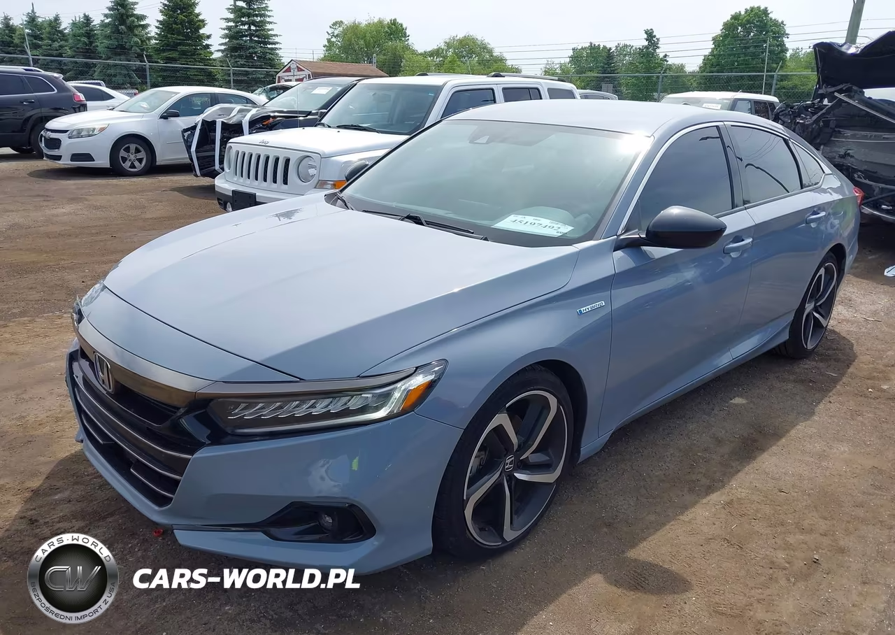 2022 Honda Accord Hybrid Sport VIN:1HGCV3F23NA012834 - 2