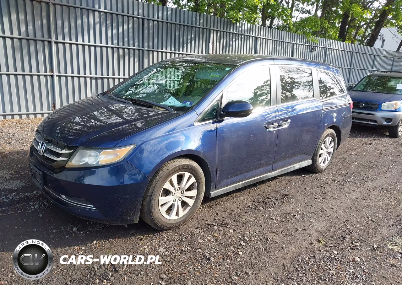 2016 Honda Odyssey Ex-L VIN:5FNRL5H64GB024043 - 2
