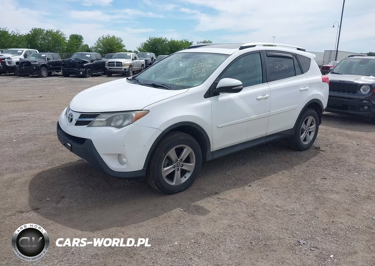 2015 Toyota Rav4 Xle VIN:2T3RFREVXFW381035 - 2