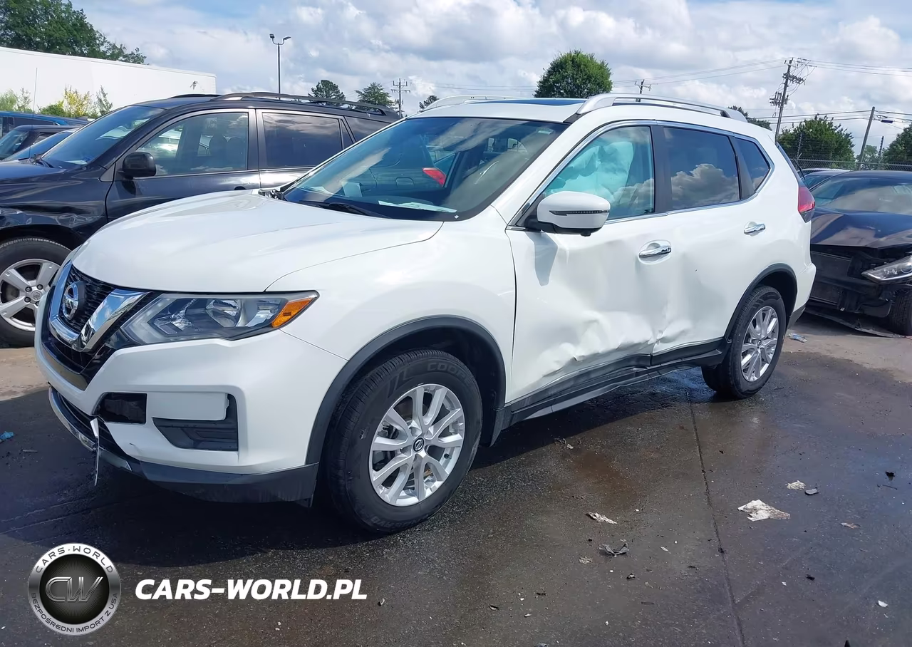 2017 Nissan Rogue Sv VIN:5N1AT2MV8HC767629 - 2