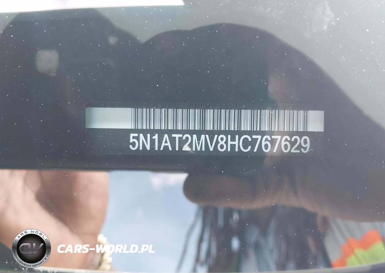 2017 Nissan Rogue Sv VIN:5N1AT2MV8HC767629 - 9