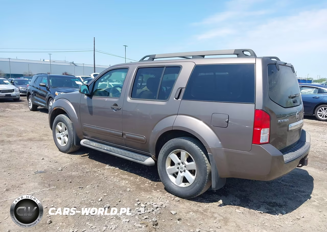 2008 Nissan Pathfinder Se VIN:5N1AR18B68C648812 - 3