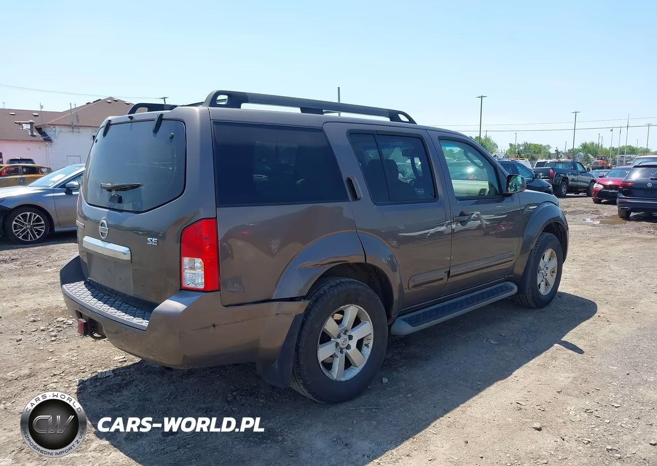 2008 Nissan Pathfinder Se VIN:5N1AR18B68C648812 - 4