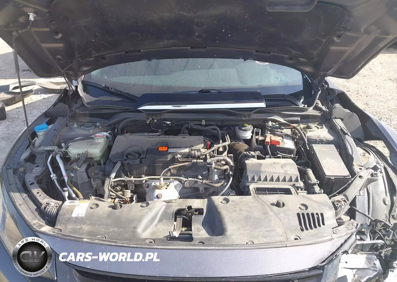 2019 Honda Civic Sport VIN:2HGFC2F82KH596612 - 10