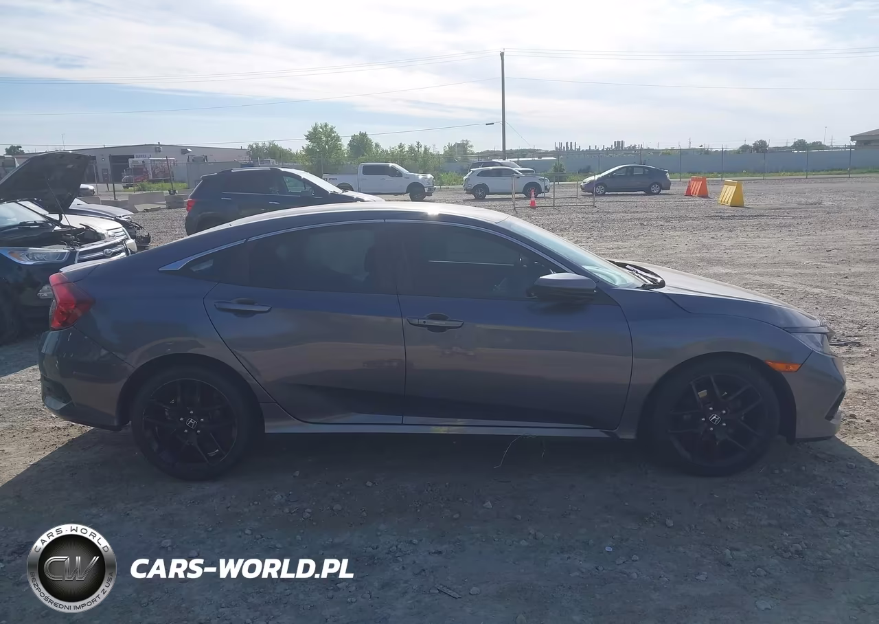 2019 Honda Civic Sport VIN:2HGFC2F82KH596612 - 12
