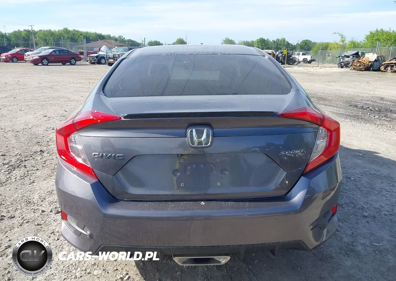 2019 Honda Civic Sport VIN:2HGFC2F82KH596612 - 15