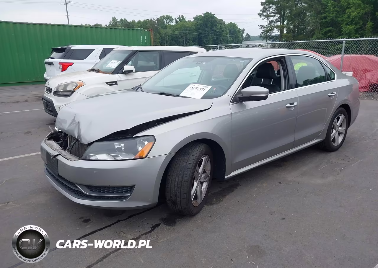 2014 Volkswagen Passat 1.8T Se VIN:1VWBT7A39EC056202 - 2