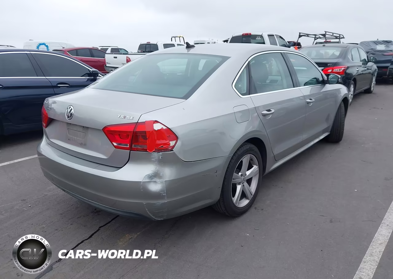 2014 Volkswagen Passat 1.8T Se VIN:1VWBT7A39EC056202 - 4