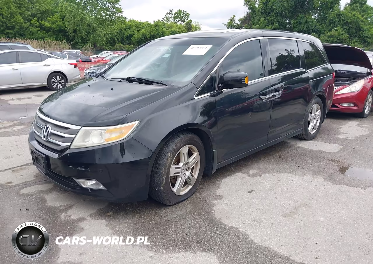 2012 Honda Odyssey Touring-Touring Elite VIN:5FNRL5H91CB065184 - 2