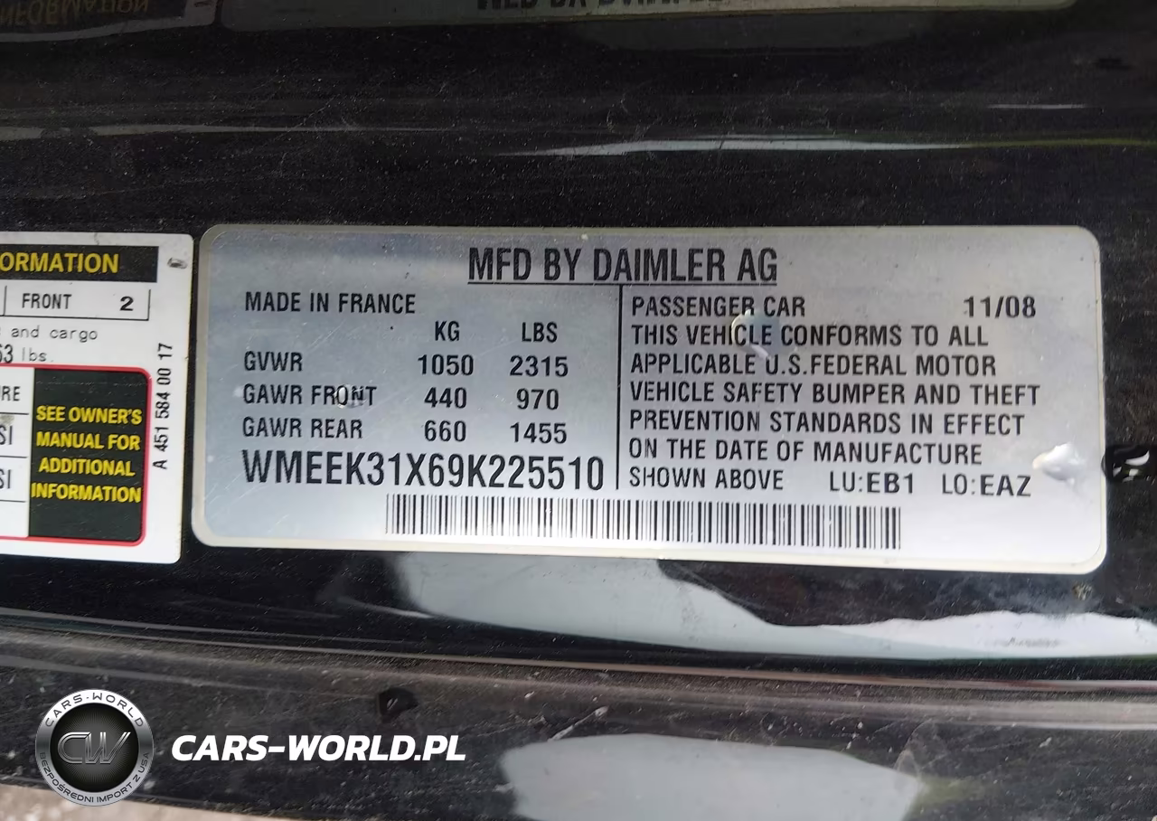 2009 Smart Fortwo Brabus-Passion VIN:WMEEK31X69K225510 - 9