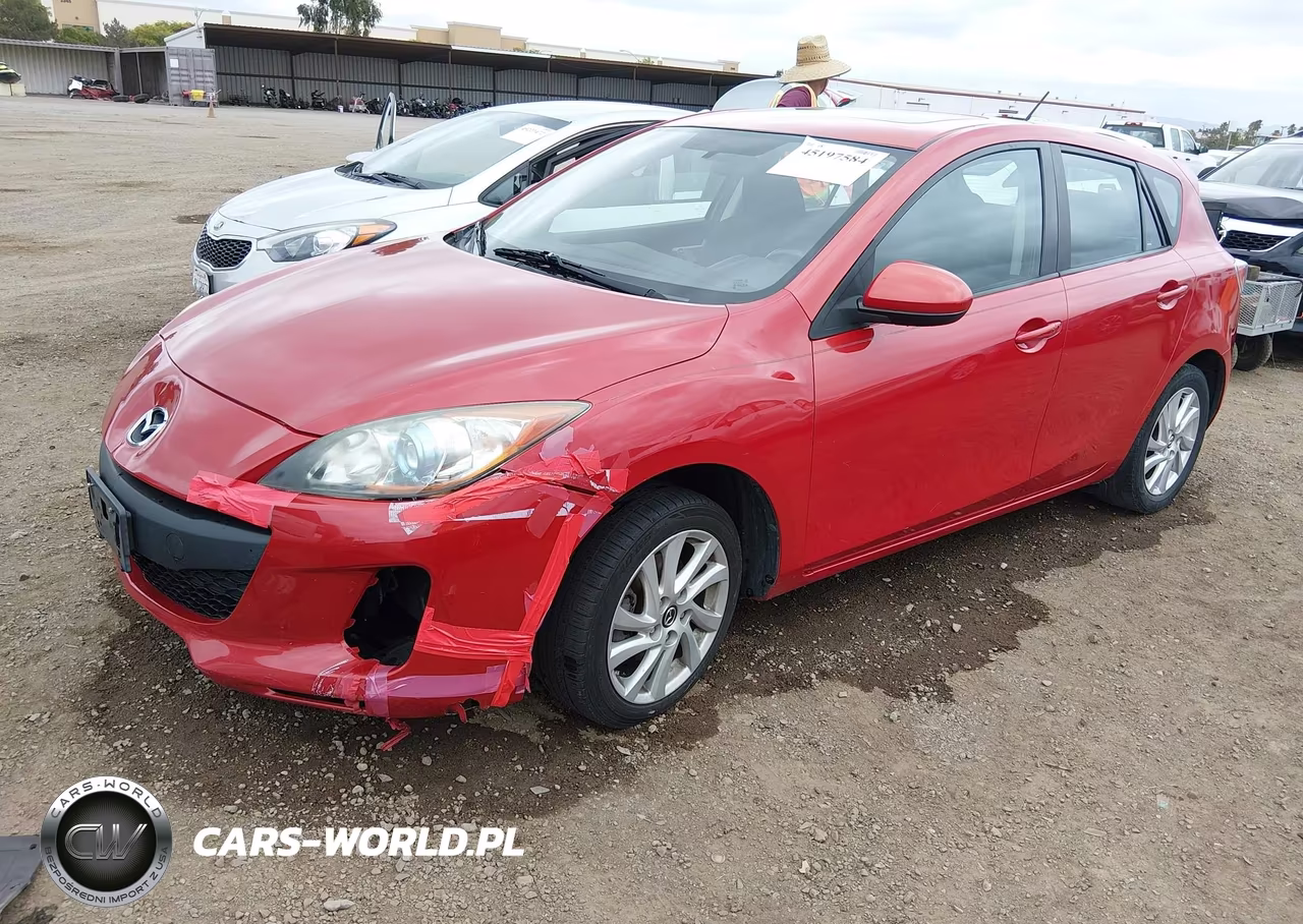 2013 Mazda Mazda3 VIN:JM1BL1L74D1817292 - 2