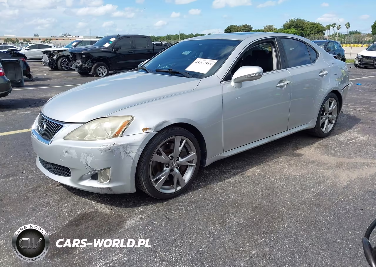 2009 Lexus Is 350 VIN:JTHBE262392016370 - 2