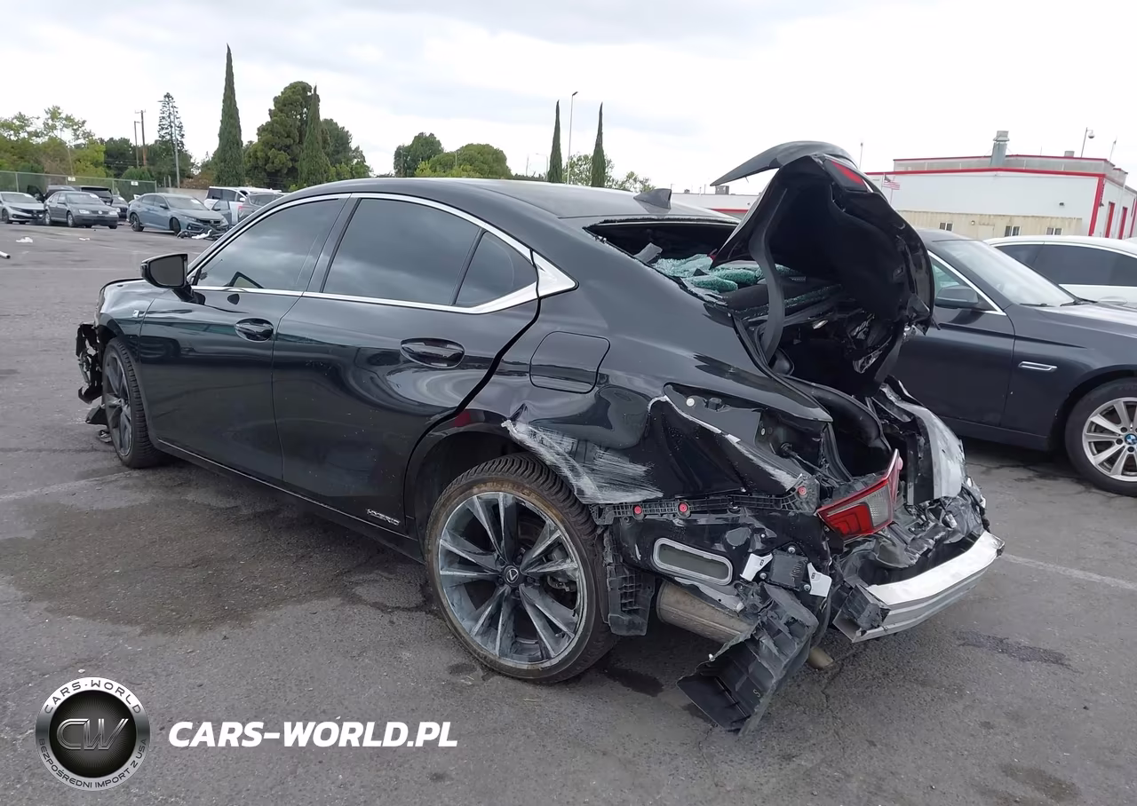 2022 Lexus Es 300H F Sport VIN:58AGA1C18NU021771 - 3