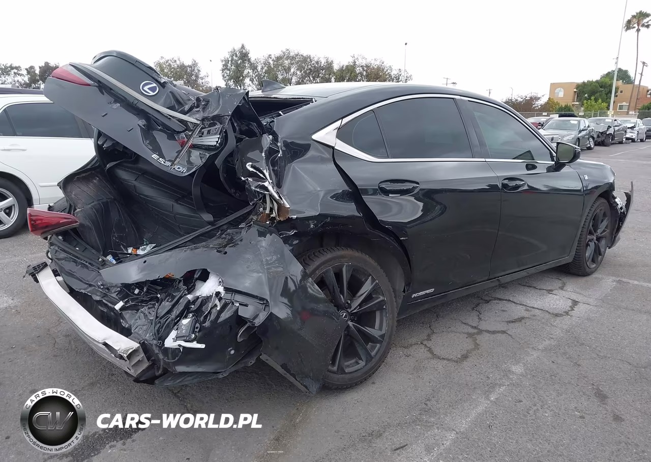 2022 Lexus Es 300H F Sport VIN:58AGA1C18NU021771 - 4
