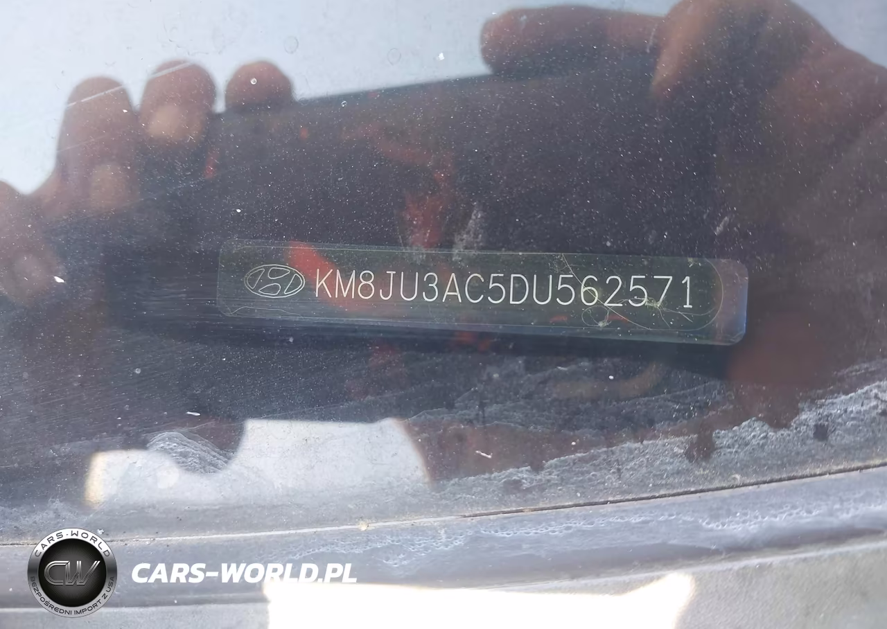 2013 Hyundai Tucson Gls VIN:KM8JU3AC5DU562571 - 9