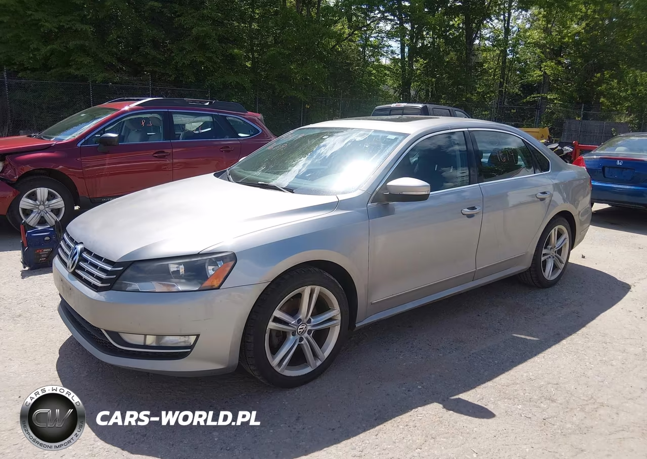2014 Volkswagen Passat 2.0L Tdi Sel Premium VIN:1VWCN7A33EC096922 - 2