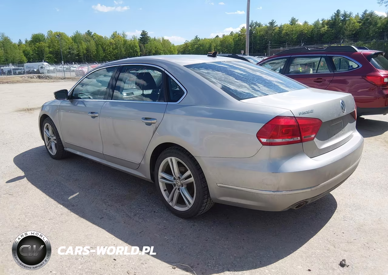 2014 Volkswagen Passat 2.0L Tdi Sel Premium VIN:1VWCN7A33EC096922 - 3
