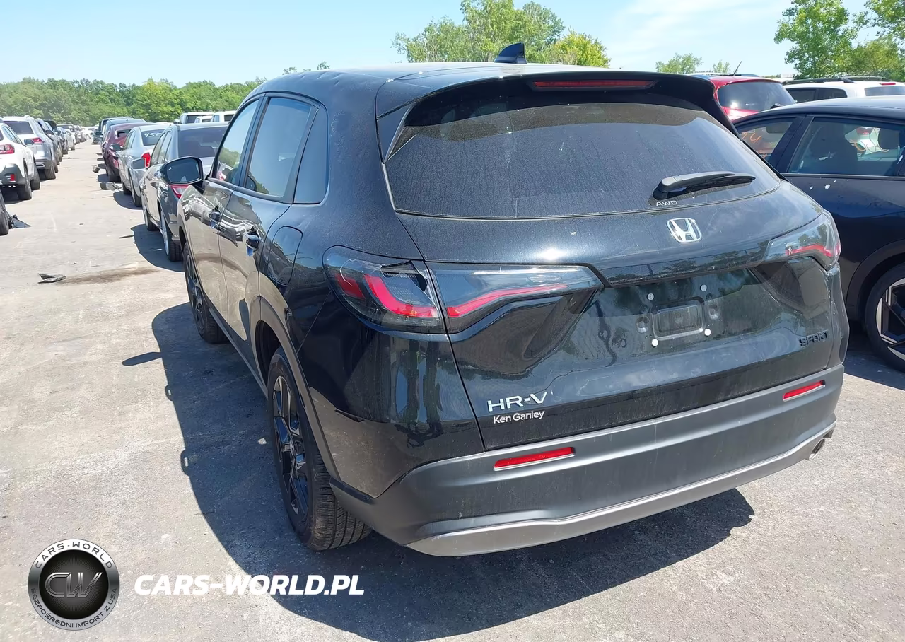 2025 Honda Hr-V Awd Sport VIN:3CZRZ2H50SM797255 - 3