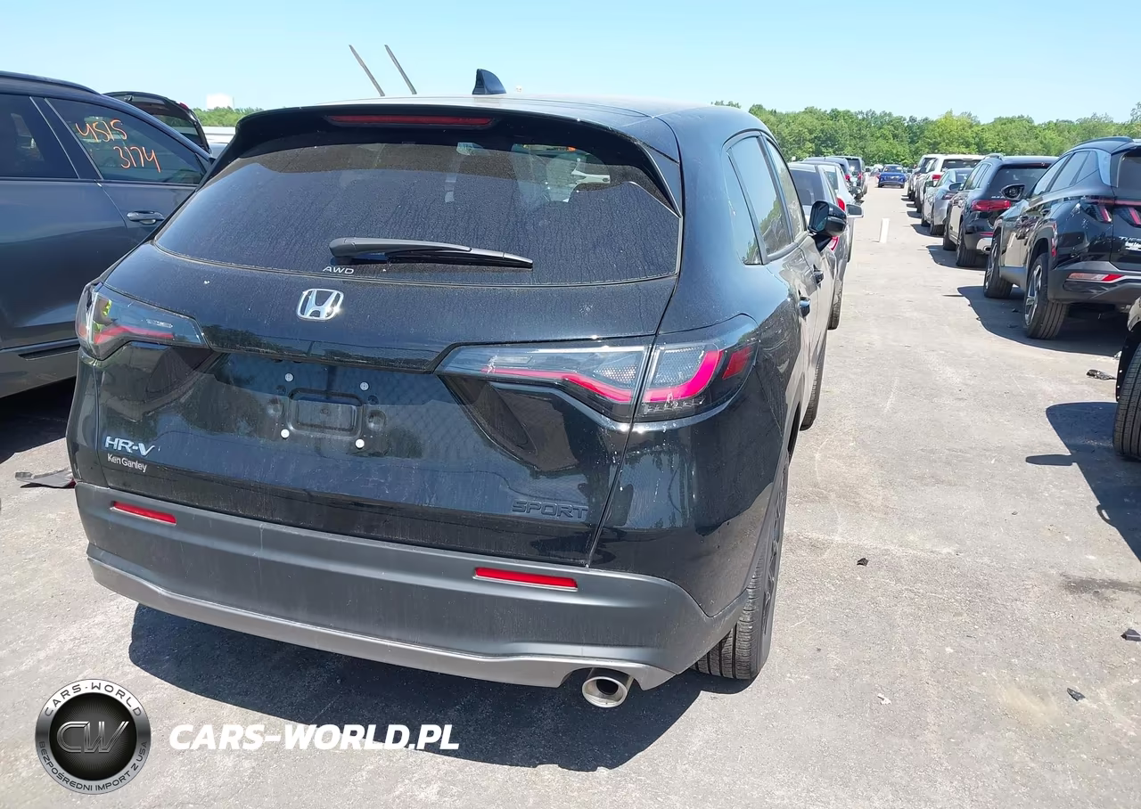 2025 Honda Hr-V Awd Sport VIN:3CZRZ2H50SM797255 - 4