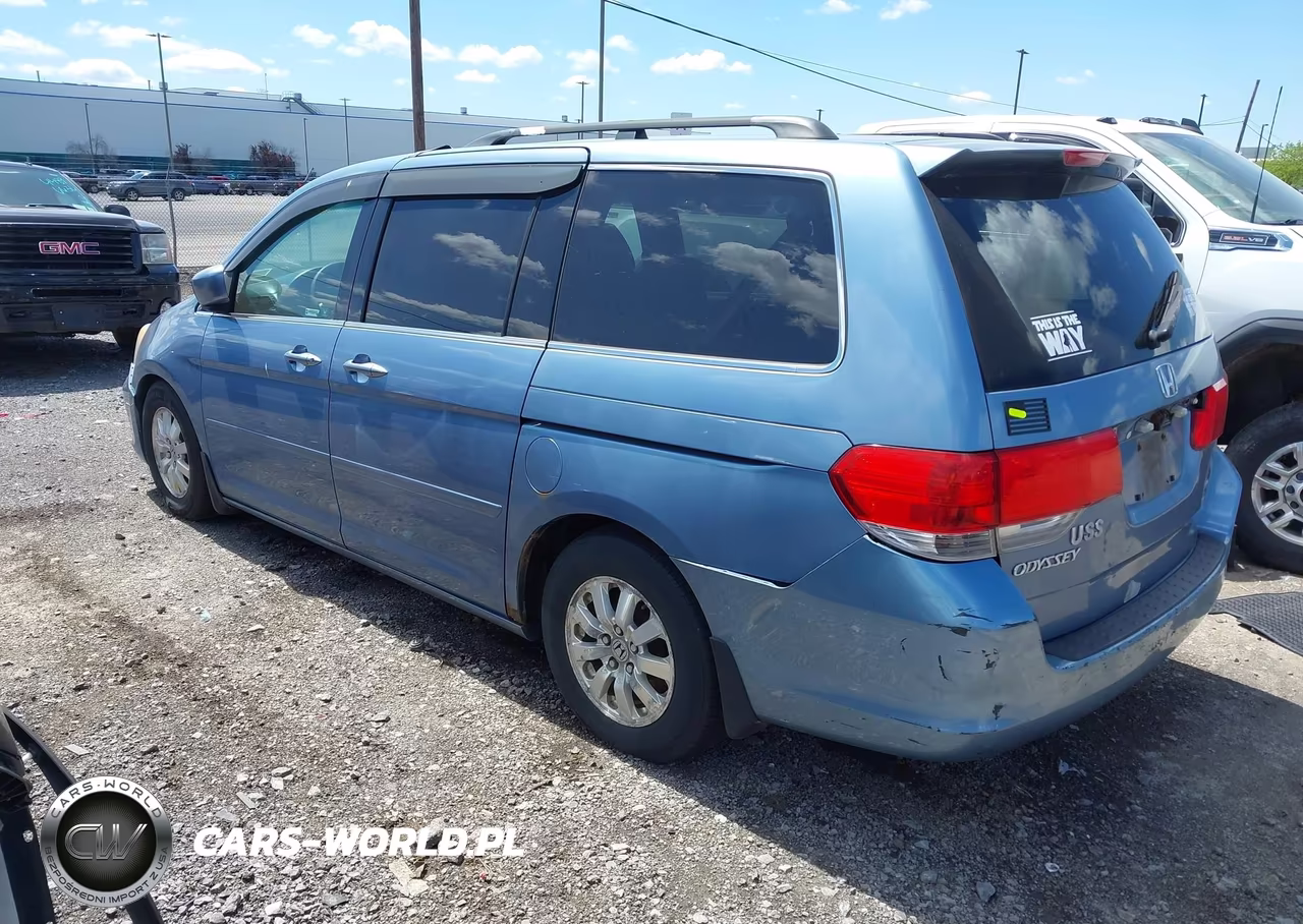 2009 Honda Odyssey Ex VIN:5FNRL38489B006117 - 3