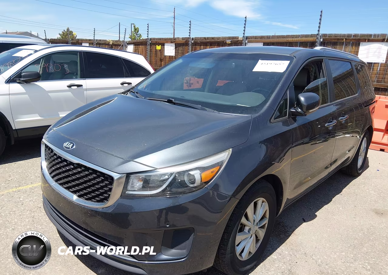 2017 Kia Sedona Lx VIN:KNDMB5C19H6284380 - 2