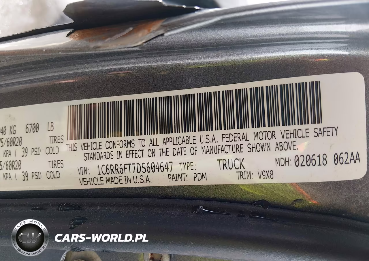 2013 Ram 1500 Express VIN:1C6RR6FT7DS604647 - 9