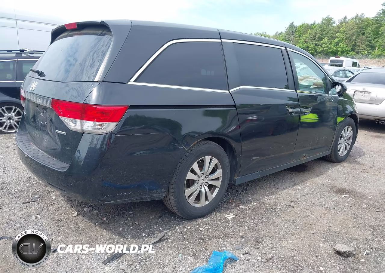 2016 Honda Odyssey Se VIN:5FNRL5H39GB075933 - 4