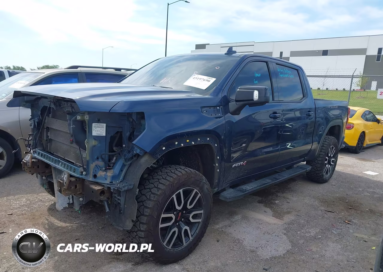 2020 GMC Sierra 1500 4Wd Short Box At4 VIN:3GTP9EEL0LG326191 - 2