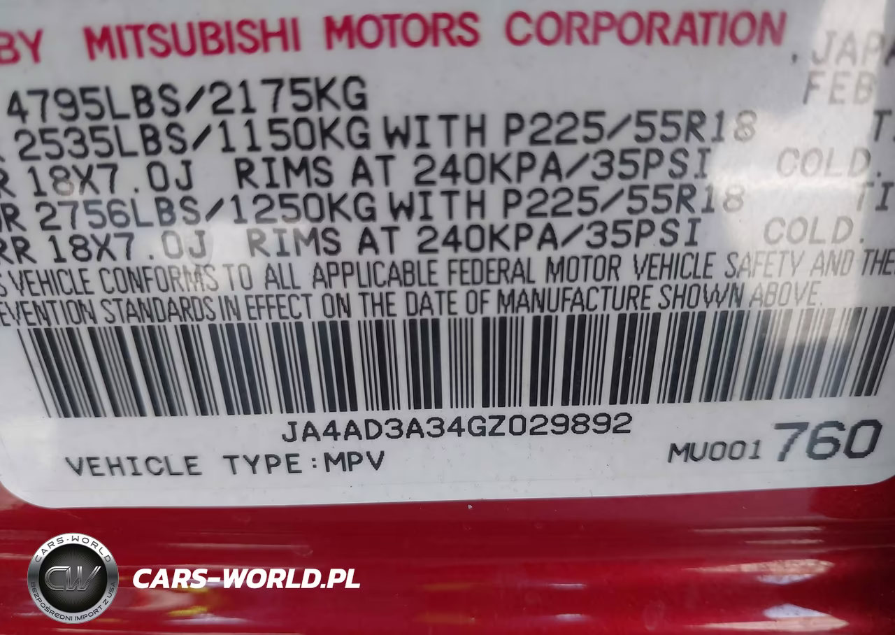 2016 Mitsubishi Outlander Sel VIN:JA4AD3A34GZ029892 - 9