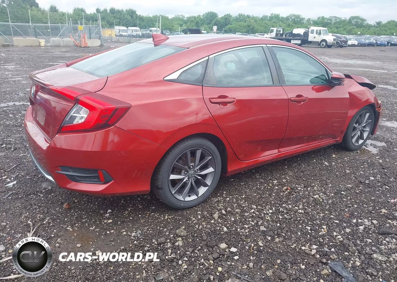 2020 Honda Civic Ex-L VIN:19XFC1F7XLE000577 - 4