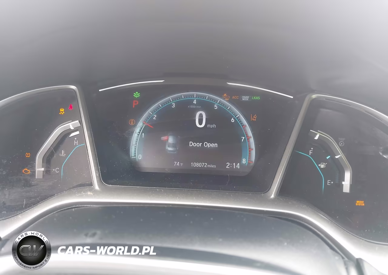 2020 Honda Civic Ex-L VIN:19XFC1F7XLE000577 - 7