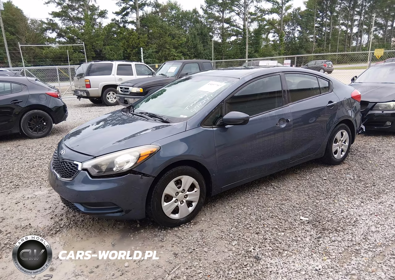 2016 Kia Forte Lx VIN:KNAFK4A60G5574249 - 2