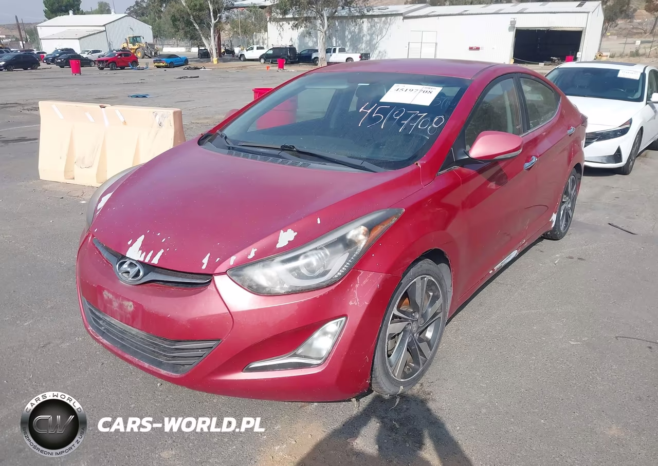 2015 Hyundai Elantra Limited VIN:KMHDH4AEXFU228306 - 2