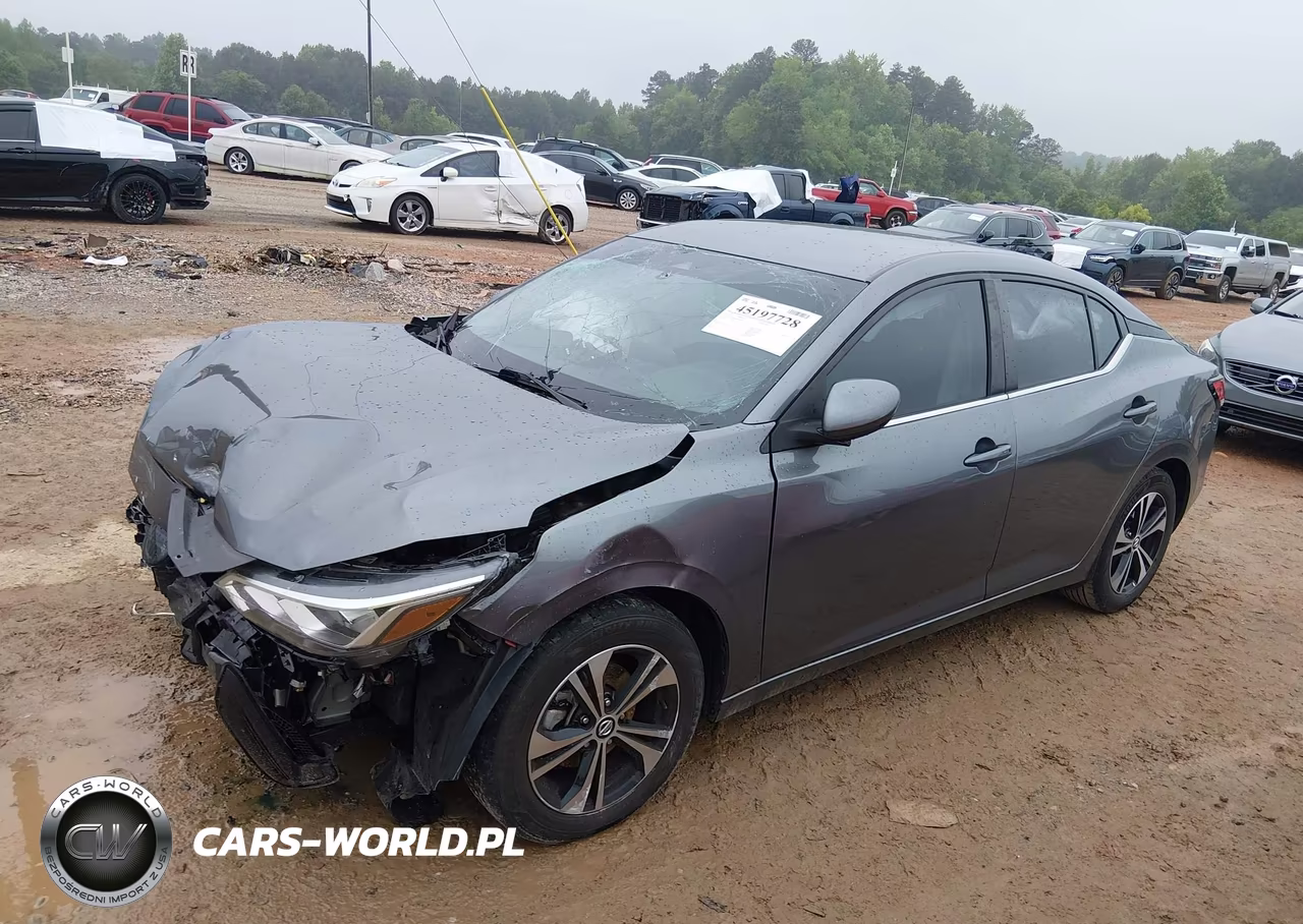 2023 Nissan Sentra Sv Xtronic Cvt VIN:3N1AB8CV8PY249721 - 2