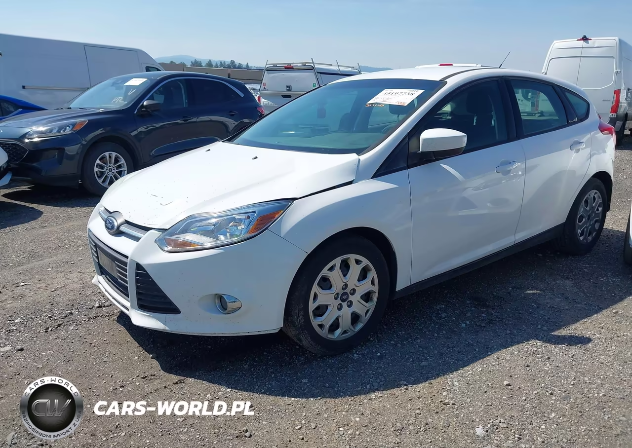 2012 Ford Focus Se VIN:1FAHP3K23CL330772 - 2