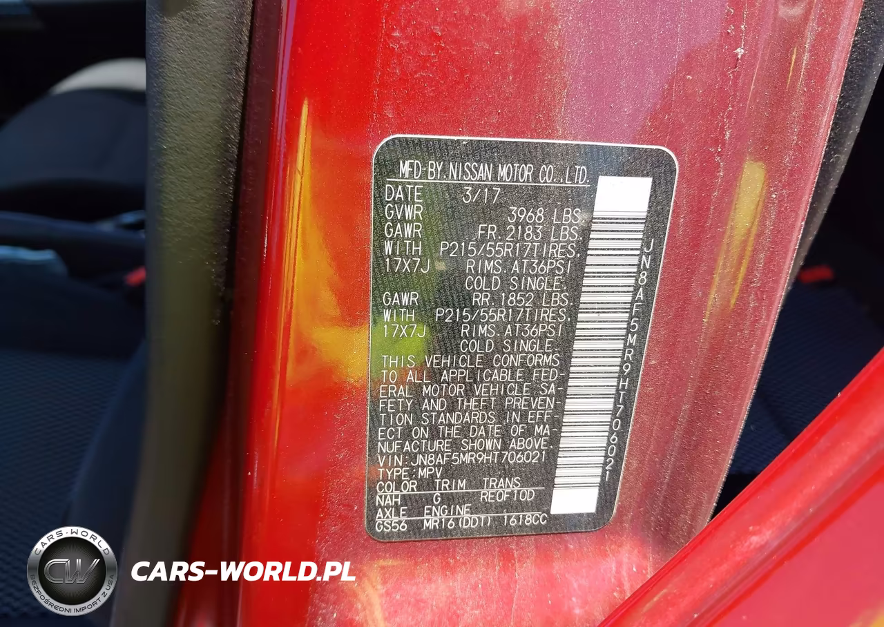 2017 Nissan Juke S VIN:JN8AF5MR9HT706021 - 9