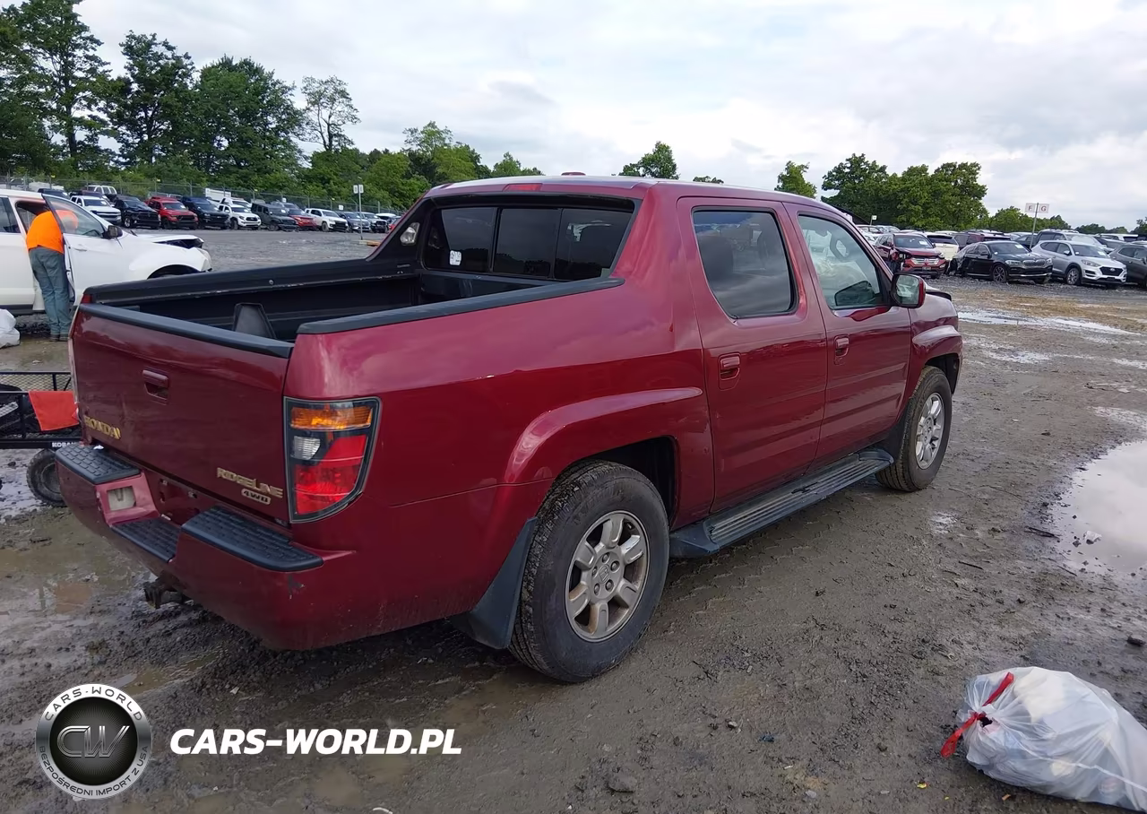 2006 Honda Ridgeline Rtl VIN:2HJYK16546H528548 - 4