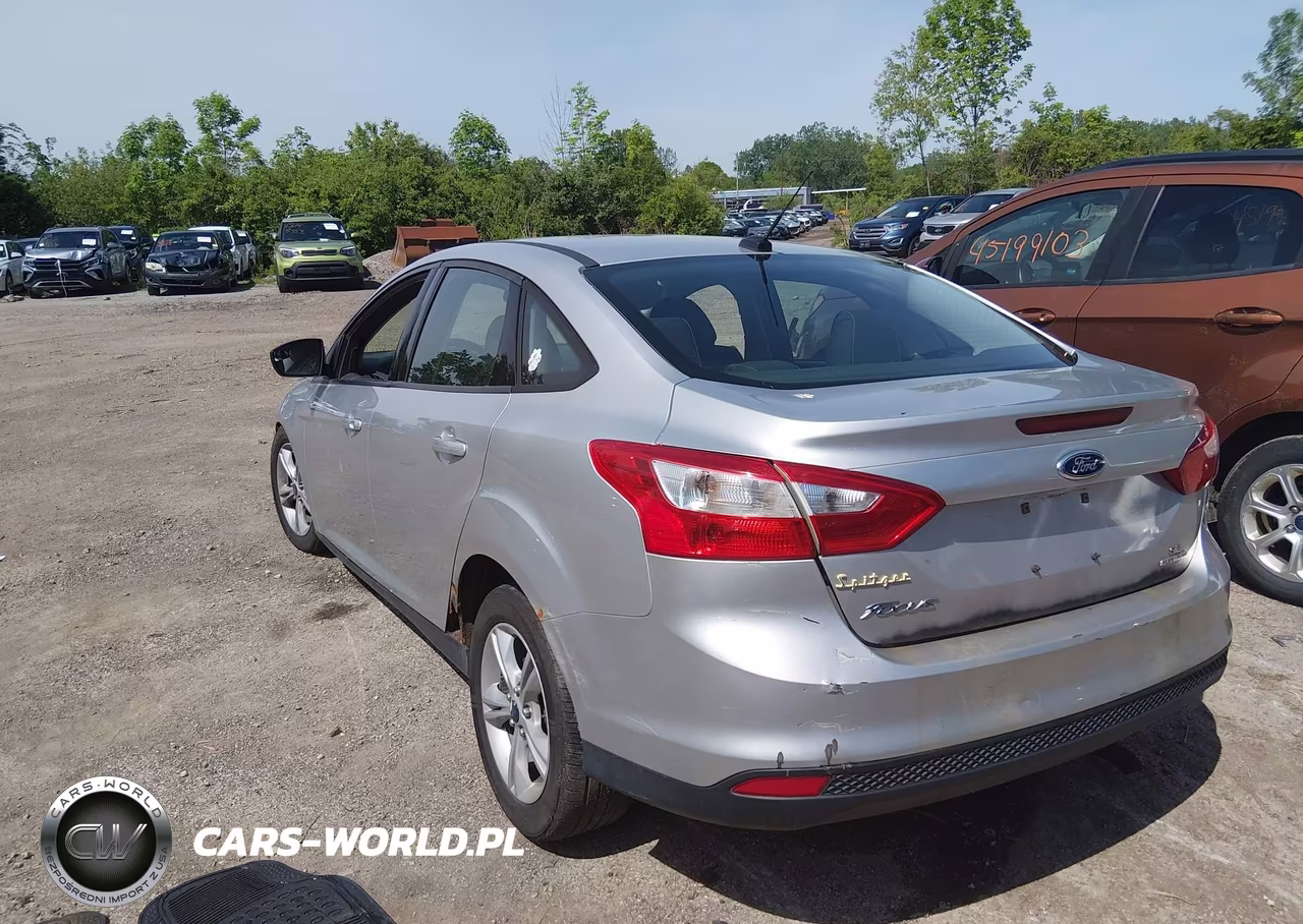 2014 Ford Focus Se VIN:1FADP3F26EL411454 - 3