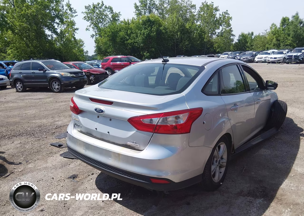 2014 Ford Focus Se VIN:1FADP3F26EL411454 - 4