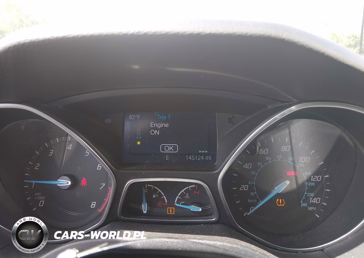 2014 Ford Focus Se VIN:1FADP3F26EL411454 - 7