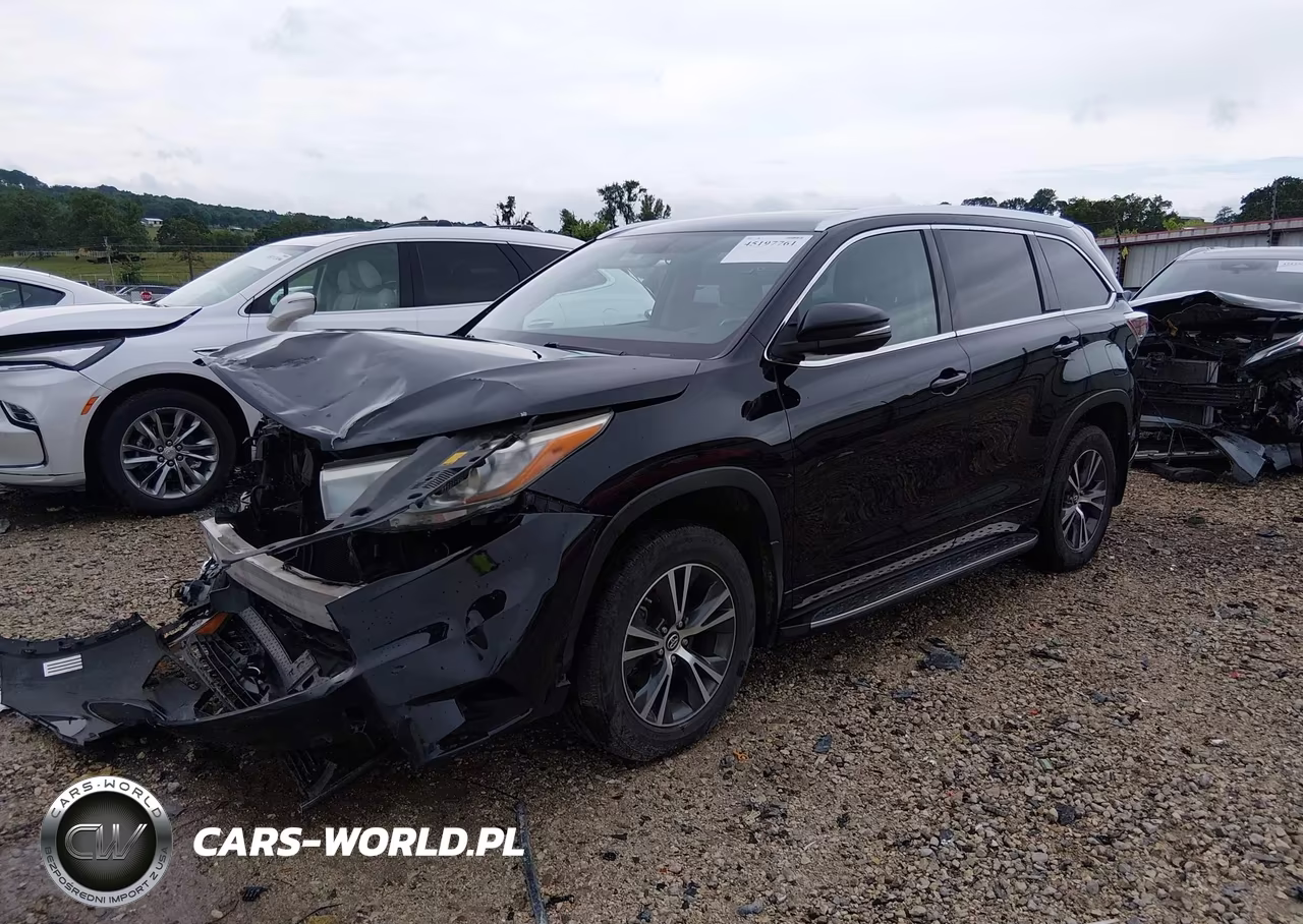 2016 Toyota Highlander Xle V6 VIN:5TDKKRFH1GS152090 - 2