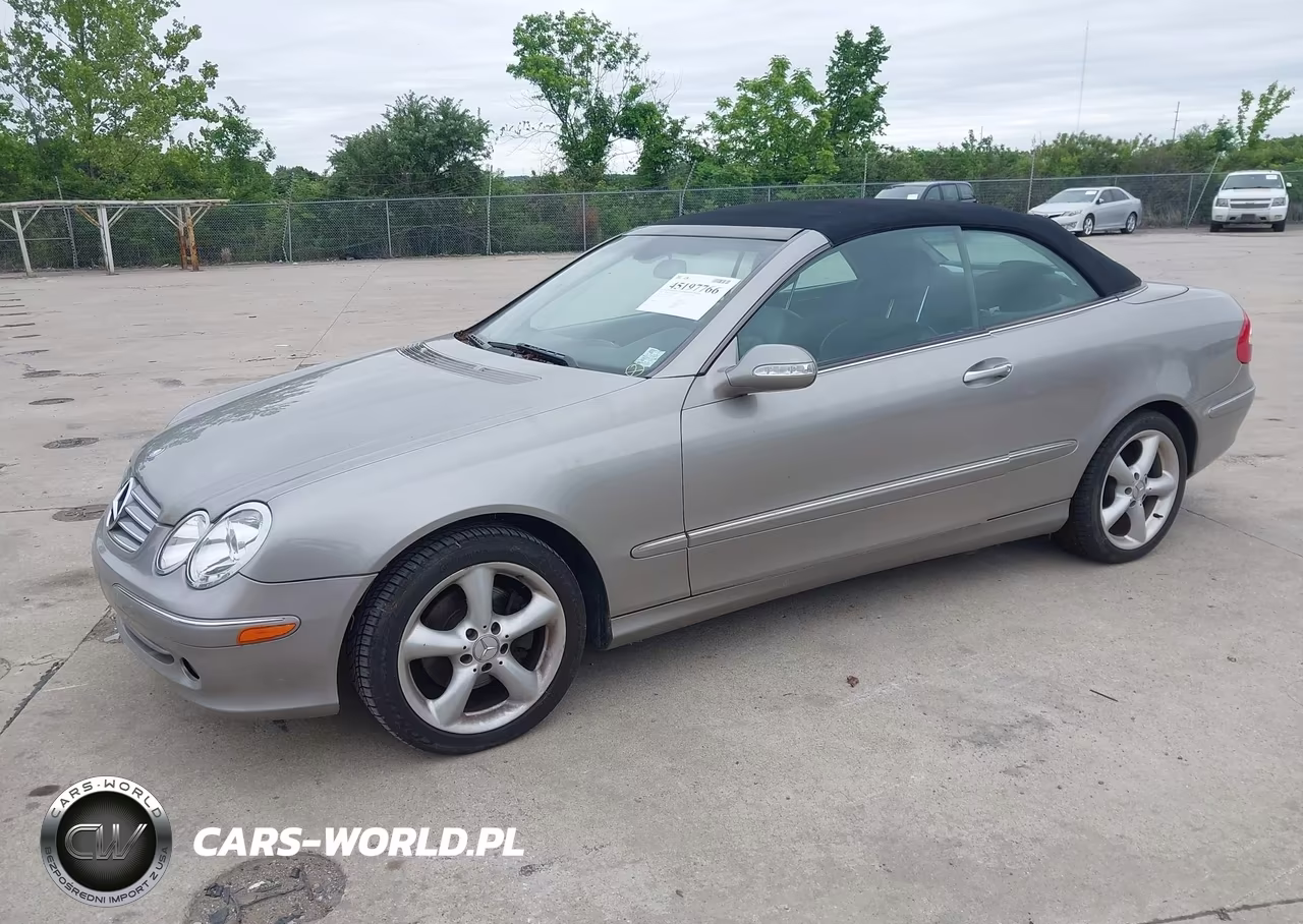 2005 Mercedes-Benz Clk 320 VIN:WDBTK65J45F152880 - 2