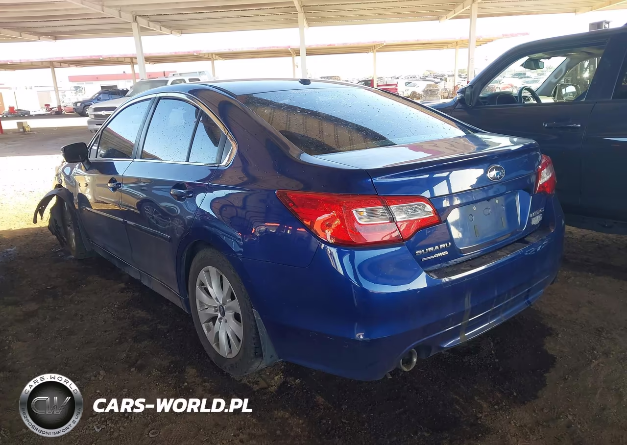 2015 Subaru Legacy 2.5I Premium VIN:4S3BNBF68F3072749 - 3