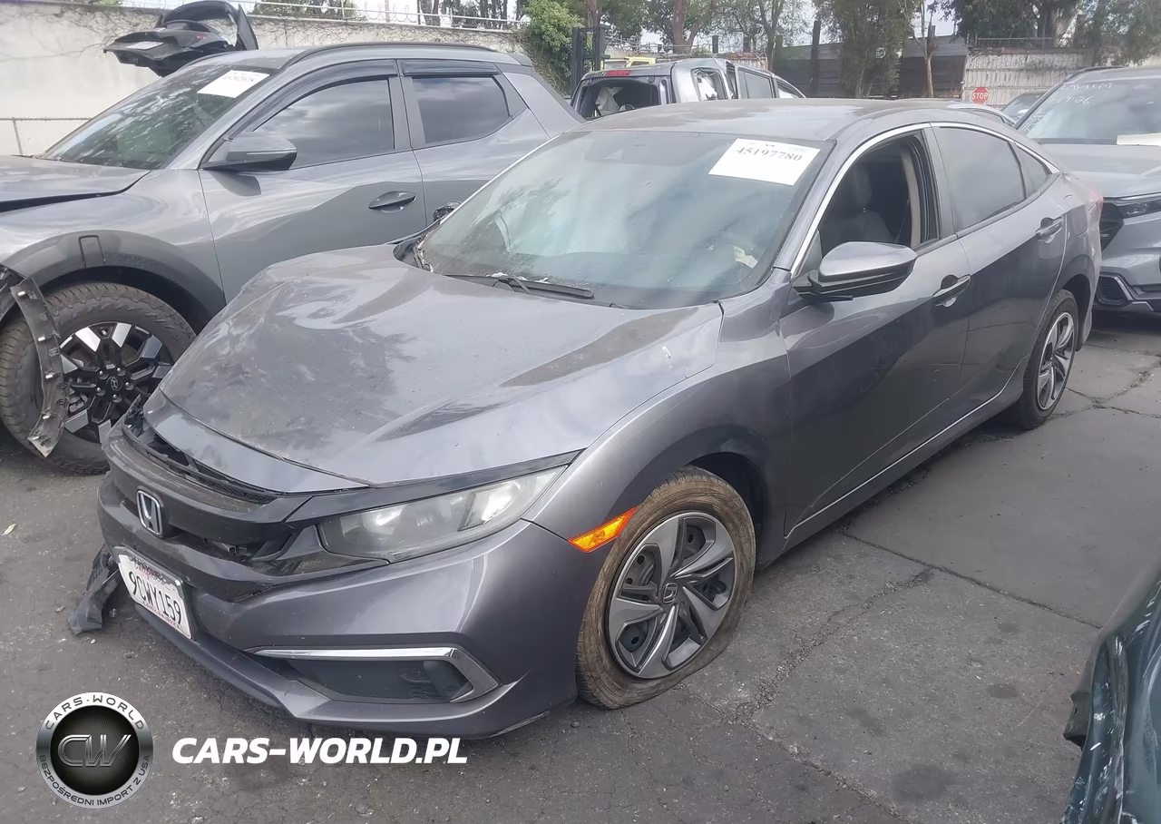 2019 Honda Civic Lx VIN:2HGFC2F61KH584546 - 2