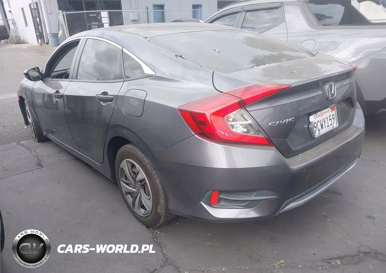 2019 Honda Civic Lx VIN:2HGFC2F61KH584546 - 3