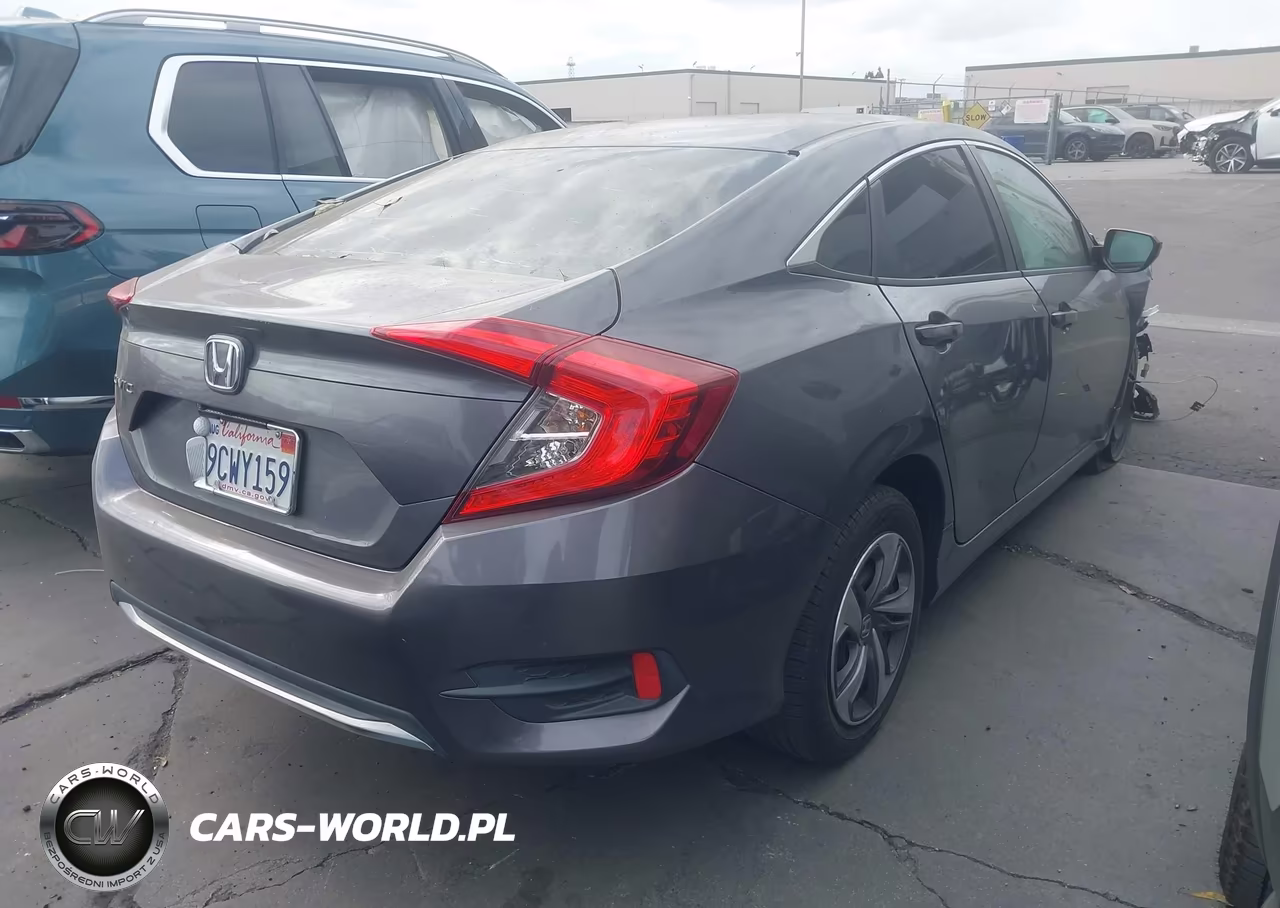 2019 Honda Civic Lx VIN:2HGFC2F61KH584546 - 4