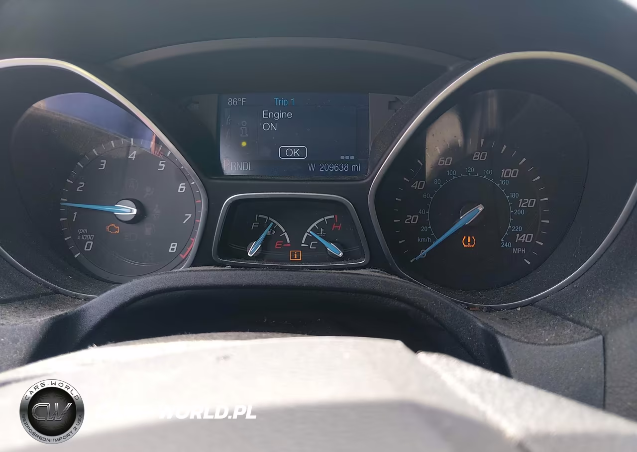 2014 Ford Focus Se VIN:1FADP3F22EL428106 - 7